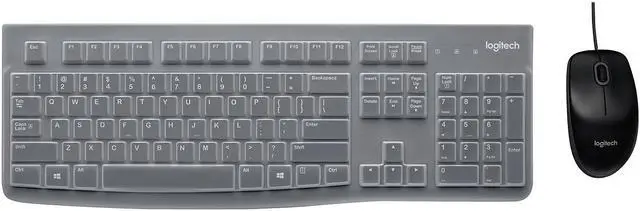 Alt view image 14 of 18 - Logitech MK120 Corded Keyboard And Mouse Combo 920010020