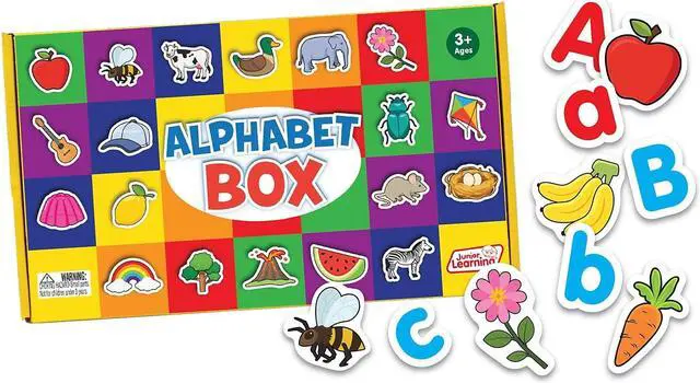 Main image of Junior Learning Alphabet Box Set 135 Pieces (JRL660)