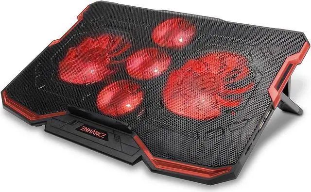 Main image of ENHANCE Cryogen ENGXC20100RDWS Laptop Cooling Stand USB Connectivity Red 6030311