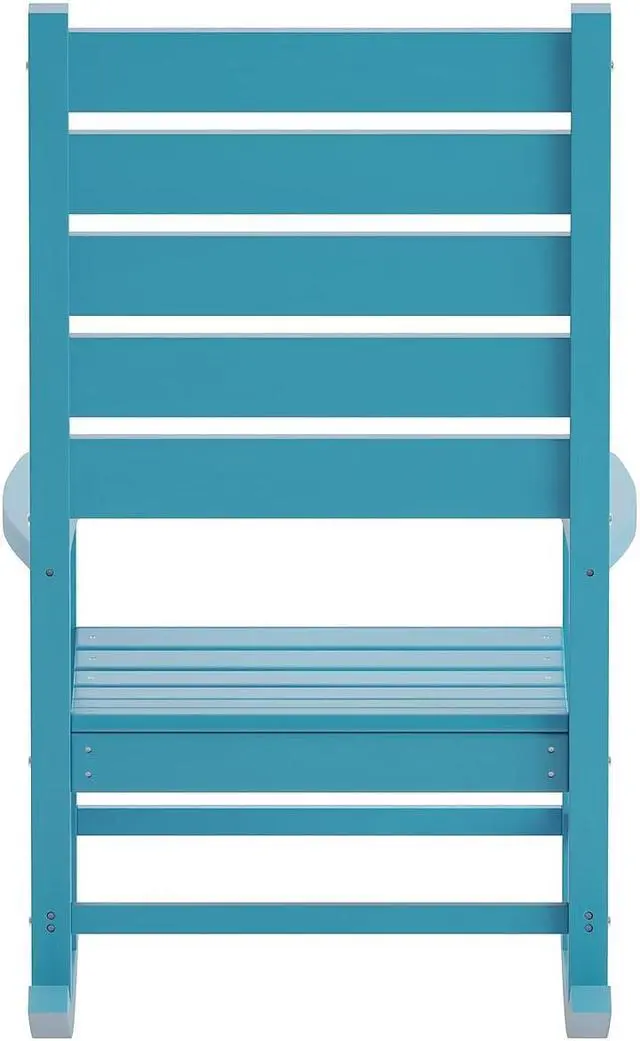 Alt view image 5 of 14 - Flash Furniture Manchester Contemporary Rocking Chair Blue (LEHMP2002110BL)