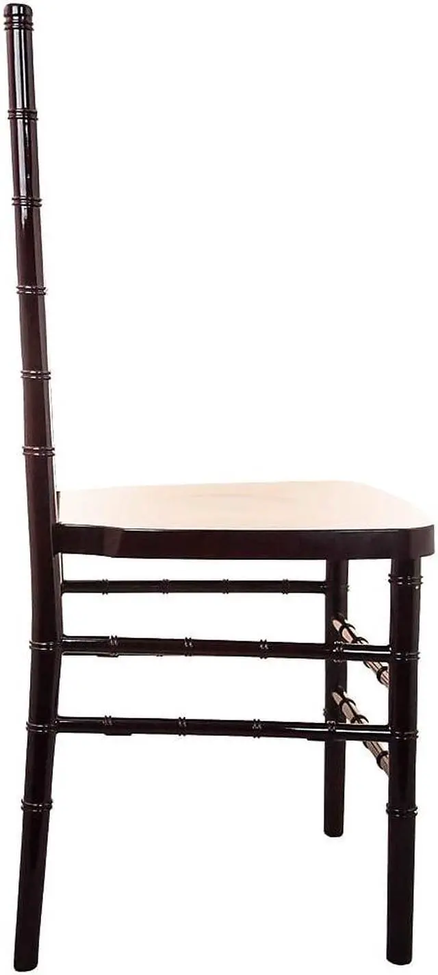 Alt view image 11 of 17 - FLASH FURNITURE RSCHI-M Advantage Mahogany Resin Chiavari Chair