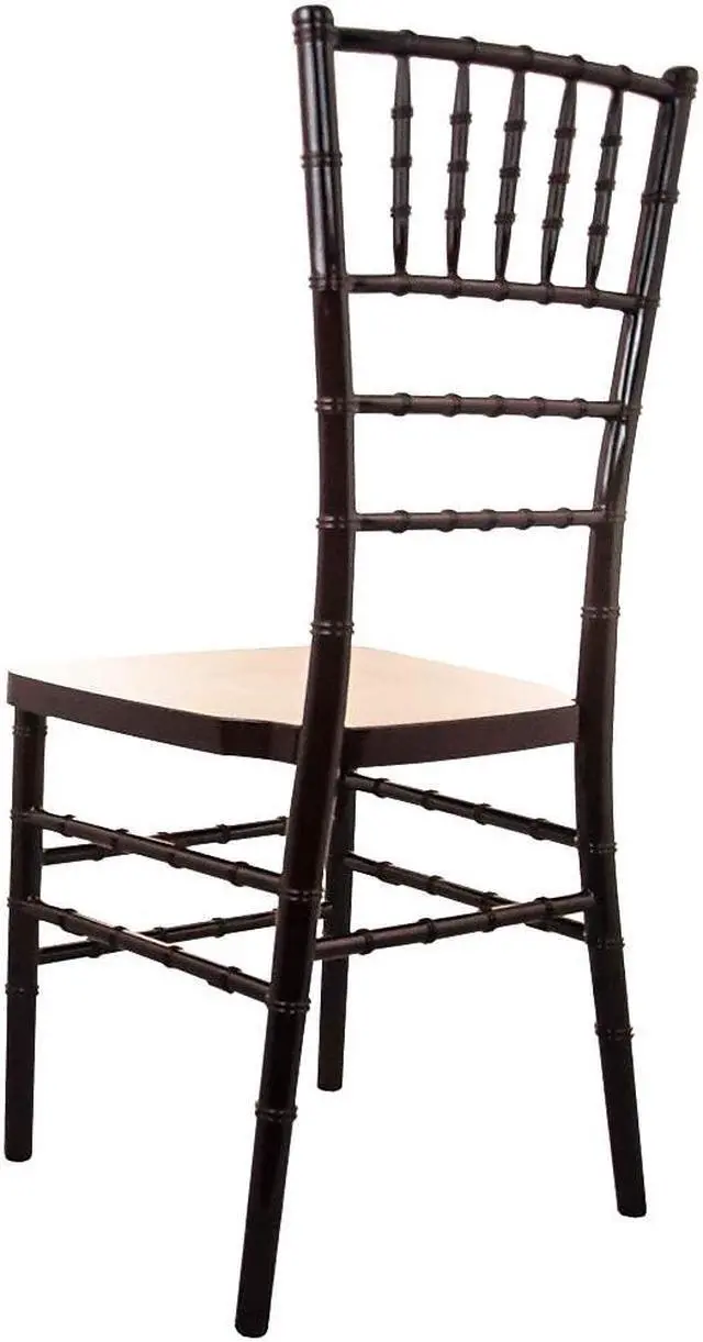 Alt view image 10 of 17 - FLASH FURNITURE RSCHI-M Advantage Mahogany Resin Chiavari Chair