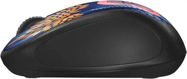Alt view image 4 of 5 - Logitech - Design Collection Limited Edition Wireless 3-button Ambidextrous Mouse with Colorful Designs - Forest Floral