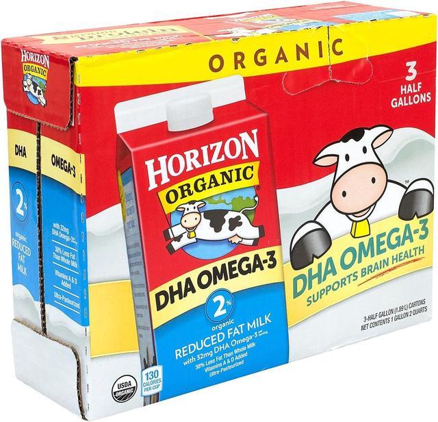 Horizon Organic 2 Milk with DHA Omega 3 64 Fl. Oz. 3 Pack 902