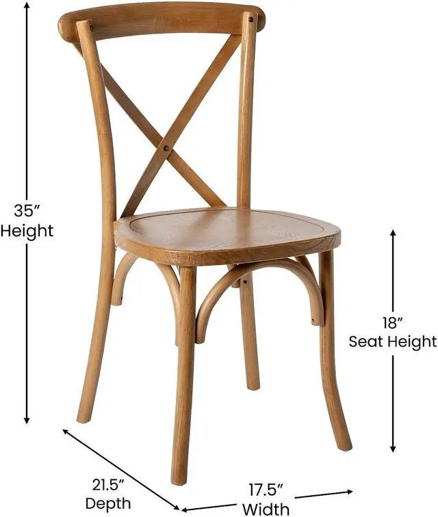 Alt view image 3 of 14 - Flash Furniture HERCULES Series King Louis Chair Brown 2 Pack (2LESTMON) 2LEBLACKM