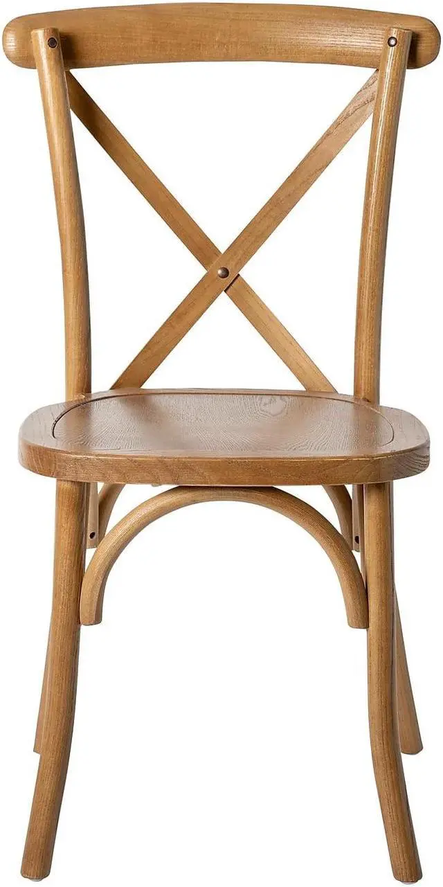 Alt view image 7 of 14 - Flash Furniture HERCULES Series King Louis Chair Brown 2 Pack (2LESTMON) 2LEBLACKM