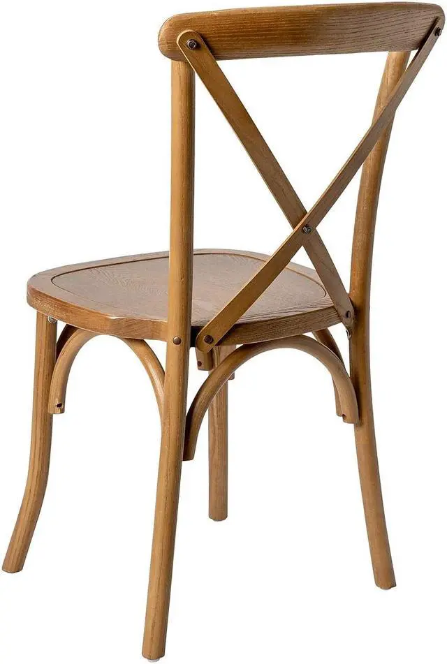Alt view image 4 of 14 - Flash Furniture HERCULES Series King Louis Chair Brown 2 Pack (2LESTMON) 2LEBLACKM