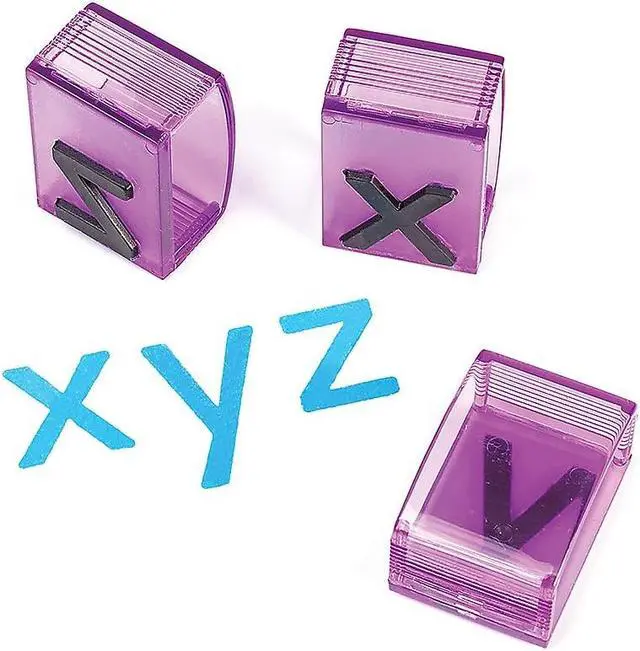 Alt view image 7 of 7 - Educational Insights See 7 Stamp Jumbo Lowercase