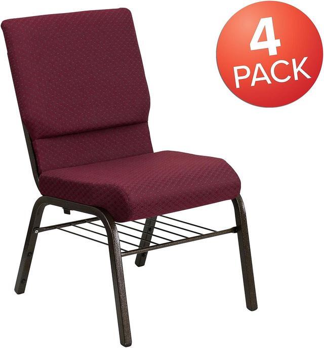 Alt view image 5 of 10 - Flash Furniture 10 Pack Blue Plastic Stackable School chair with carrying Handle and 11 Seat Height