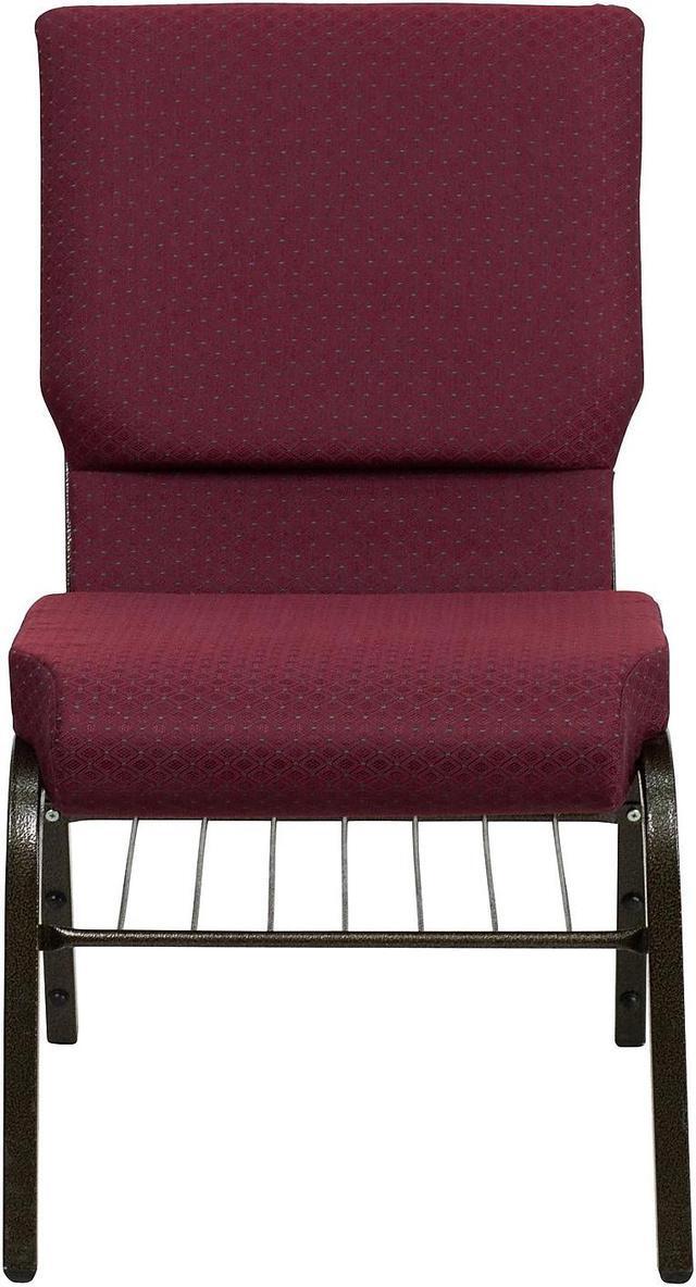 Alt view image 10 of 10 - Flash Furniture 10 Pack Blue Plastic Stackable School chair with carrying Handle and 11 Seat Height