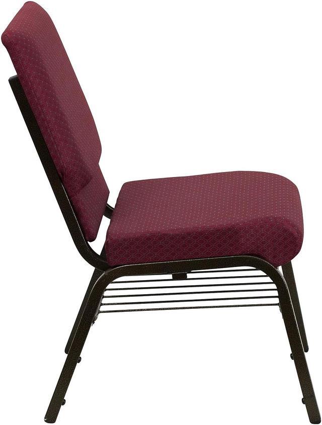 Alt view image 9 of 10 - Flash Furniture 10 Pack Blue Plastic Stackable School chair with carrying Handle and 11 Seat Height