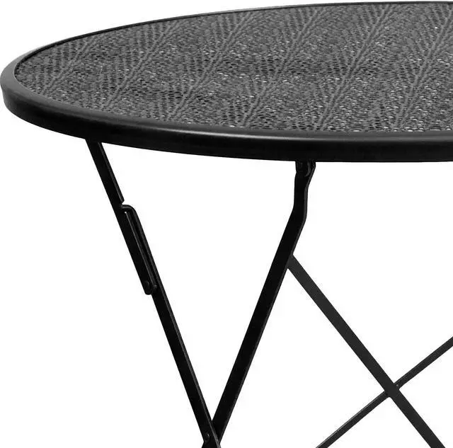 Alt view image 15 of 15 - FLASH FURNITURE 4-CH-31230-WH-GG White Metal Indoor-Outdoor Stackable Chair