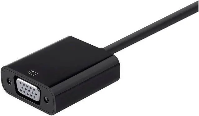 Alt view image 14 of 14 - Monoprice DisplayPort 1.2a to VGA Active Adapter - Black, For HDTV, Projector, Computer, Monitor Desktop, Laptop, PC