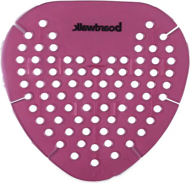 Alt view image 12 of 14 - Boardwalk Gem Urinal Screens, Spiced Apple Scent, Red, 12/Box GEMSAP