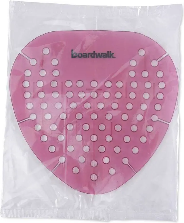 Alt view image 13 of 14 - Boardwalk Gem Urinal Screens, Spiced Apple Scent, Red, 12/Box GEMSAP