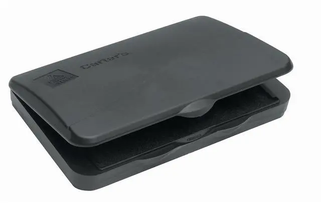Alt view image 8 of 11 - Carter's Pre-Inked Felt Stamp Pad, 4.25 X 2.75, Black 21081