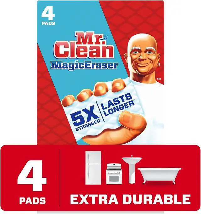 Alt view image 2 of 20 - Mr. Clean Magic Eraser Extra Power 4 3/5" x 2 2/5" 4/Box 82038
