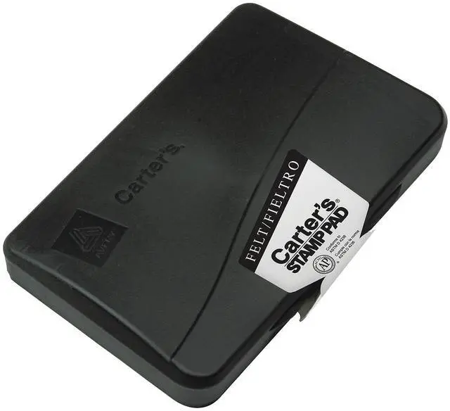 Main image of Felt Stamp Pad 6 1/4 x 3 1/4 Black