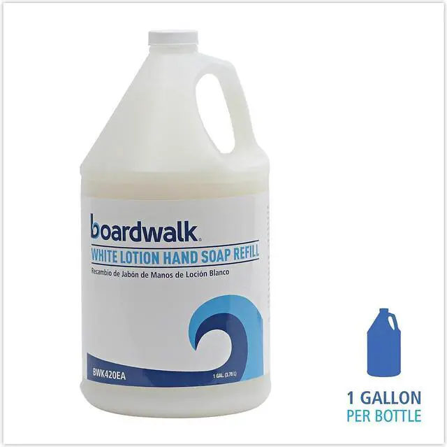 Main image of Boardwalk Mild Cleansing Lotion Soap Floral Scent Liquid 1gal Bottle 4/Carton