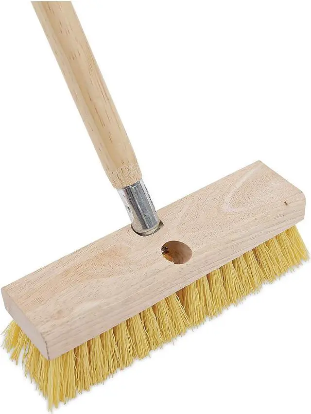Alt view image 15 of 15 - Boardwalk Deck Brush Head 10" Wide Polypropylene Bristles 3310