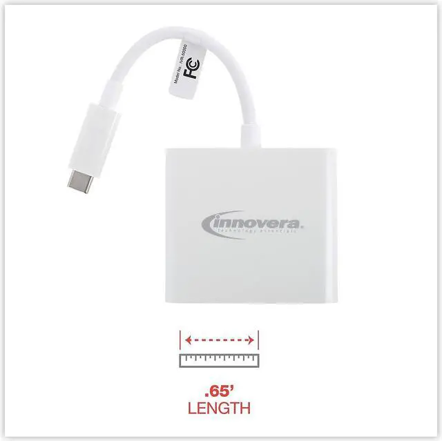 Alt view image 15 of 16 - Innovera Usb Type-C Hdmi Multiport Adapter, Hdmi; Usb-C; Usb 3.0 50000