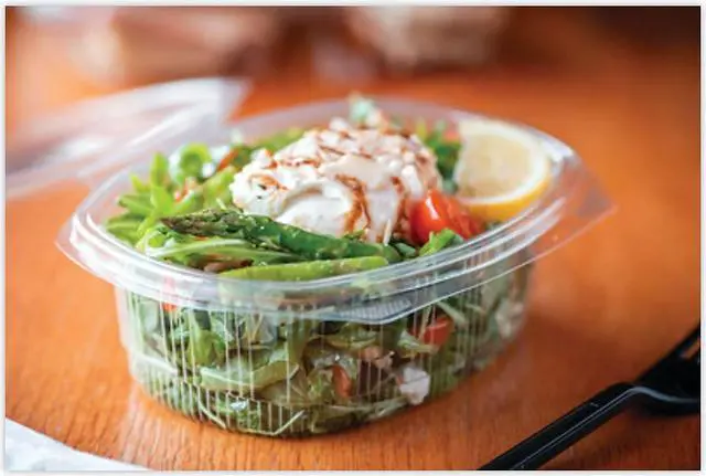 Alt view image 16 of 16 - Pactiv Hinged Lid Deli Containers, 8.88x7.25x2.94, 48 oz YCA910480000