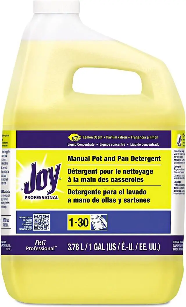 Main image of Joy Dishwashing Liquid Lemon One Gallon Bottle 43607EA