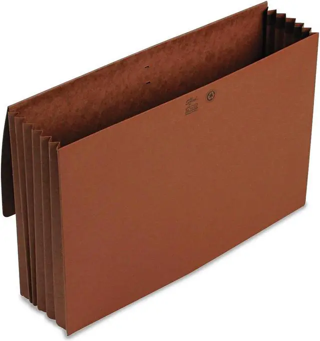 Alt view image 6 of 10 - Smead 5 1/4" Exp Wallet Redrope 14 3/4 x 9 1/2 Redrope 71075