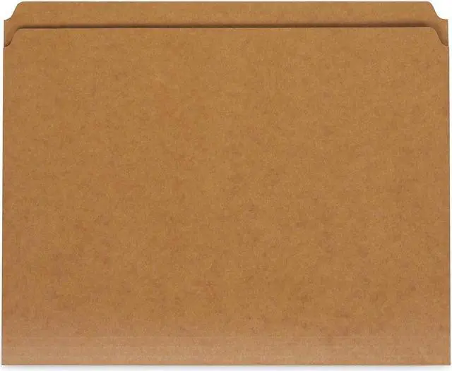 Alt view image 9 of 10 - UNIVERSAL Kraft File Folders Straight Cut Top Tab Letter Kraft 100/Box 16130