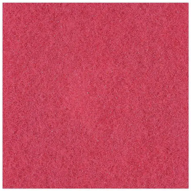 Alt view image 12 of 12 - Buffing Floor Pads, 16" Diameter, Red, 5/Carton 4016RED