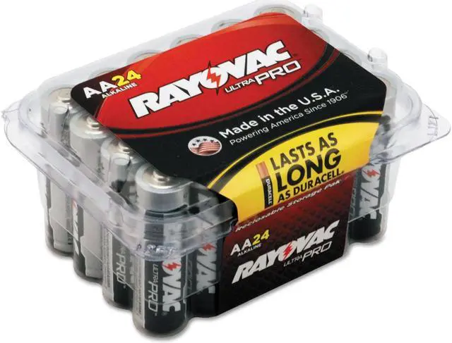 Alt view image 15 of 17 - Rayovac Ultra Pro Alkaline Batteries AA 24/Pack ALAA24PPJ
