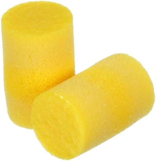 Alt view image 11 of 12 - 3M E·A·R Classic Earplugs Pillow Paks Uncorded PVC Foam Yellow 200 Pairs 3101001