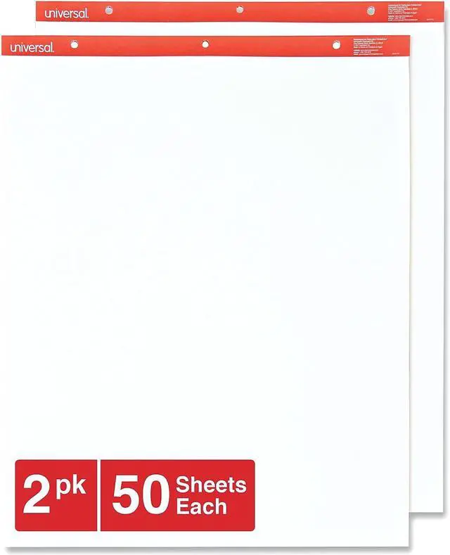Alt view image 4 of 9 - Recycled Easel Pads, Unruled, 27 x 34, White, 50-Sheet 2/Carton