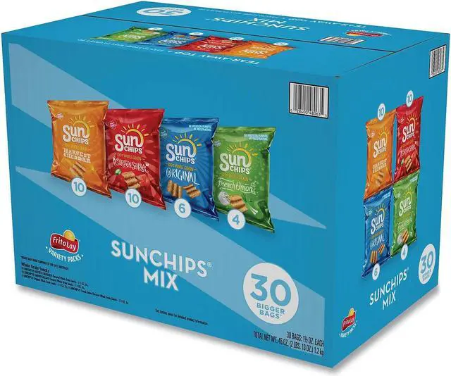Alt view image 5 of 5 - SunChips Mix Variety Pack (30 Count)