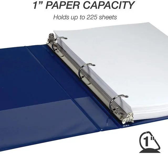 Alt view image 2 of 8 - Samsill Durable View Binders 3 D-Ring Assorted Color 4 Pack (MP46439)
