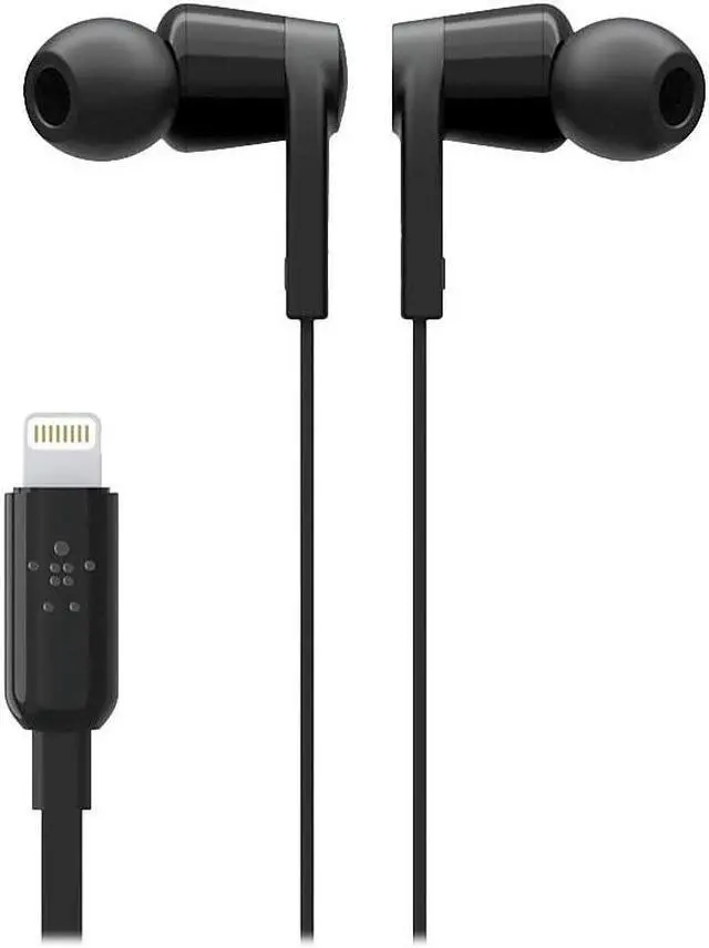 Alt view image 7 of 12 - Belkin Rockstar Headphones With Lightning Connector