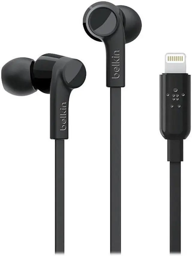 Alt view image 6 of 12 - Belkin Rockstar Headphones With Lightning Connector