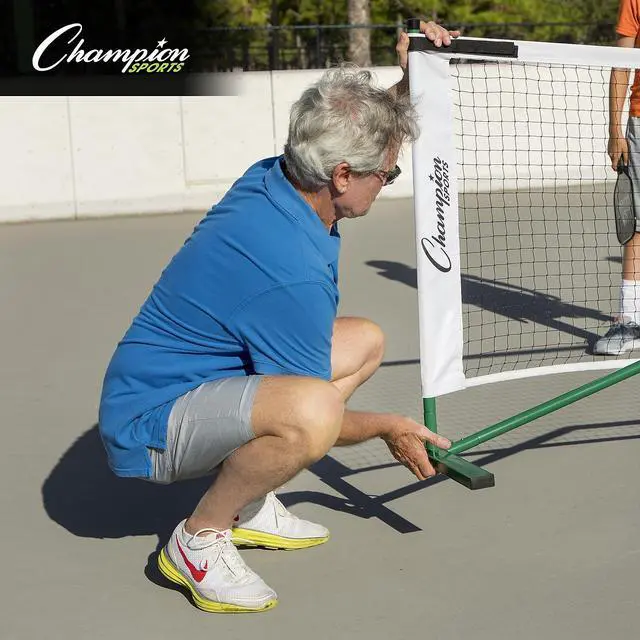 Alt view image 8 of 8 - Champion Sports PBNET Pickleball Net - 36 ft x 22"