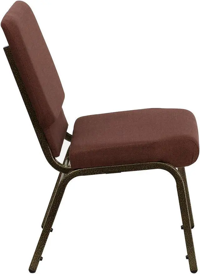 Alt view image 18 of 20 - Advantage Signature Elite Java Church Chair - 20 in. Wide