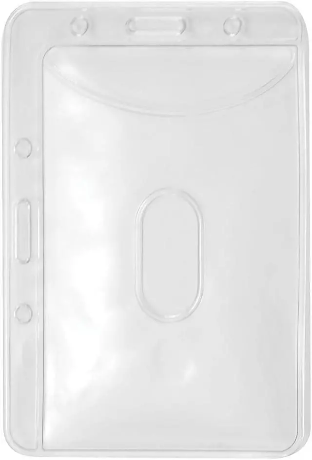 Main image of Advantus ID Badge Holder Clear 20/Pack (76096)
