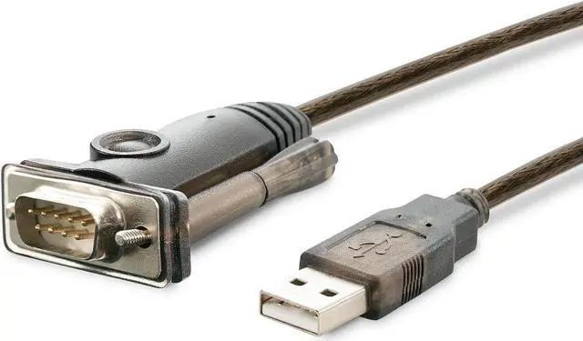 Alt view image 4 of 6 - Plugable USB to Serial Adapter Compatible with Windows, Mac, Linux (RS-232/DB9 DTE Male Connector, Prolific PL2303GT Chipset)