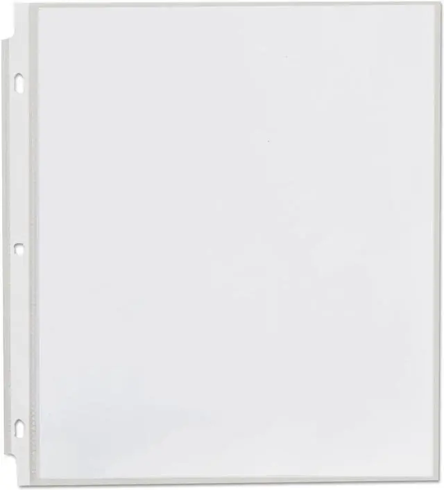 Alt view image 6 of 8 - UNIVERSAL Standard Sheet Protector Economy 8 1/2 x 11 Clear 200/Box 21123