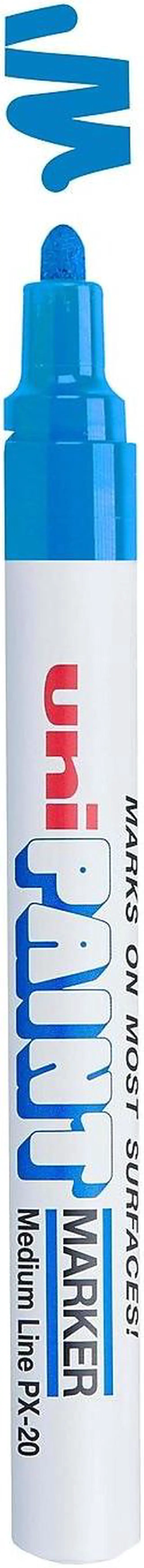 Alt view image 3 of 4 - Uni Paint Marker Medium Point Blue (63603) 500942