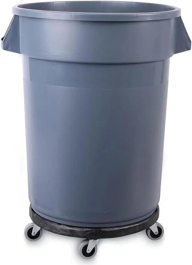 Alt view image 6 of 7 - Boardwalk Refuse Container Utility Dolly 300 lbs Gray DOLLY