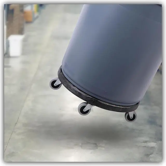 Alt view image 5 of 7 - Boardwalk Refuse Container Utility Dolly 300 lbs Gray DOLLY