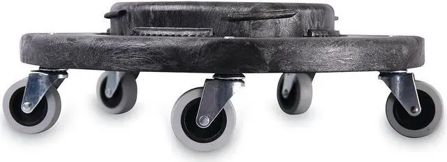 Alt view image 3 of 7 - Boardwalk Refuse Container Utility Dolly 300 lbs Gray DOLLY