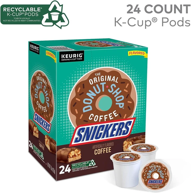 Alt view image 3 of 6 - Folgers Hazelnut Cream Coffee Keurig K-Cup Pods Medium Roast 24/Box (6109)