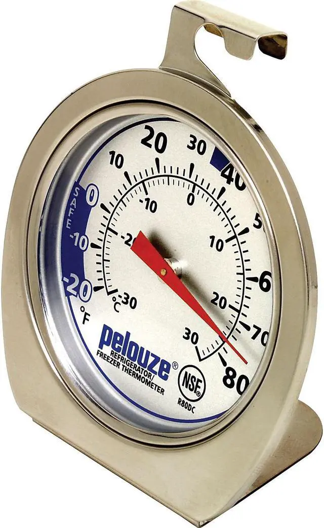 Alt view image 2 of 3 - Rubbermaid Commercial Refrigerator/Freezer Monitoring Thermometer -20°F to 80°F R80DC