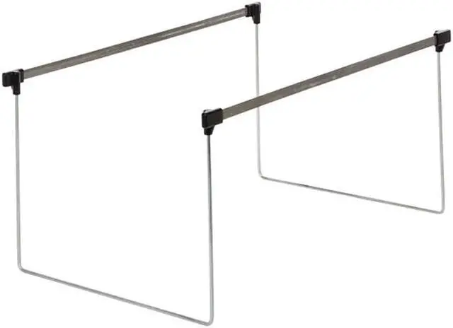 Main image of Pendaflex Adjustable Hanging File Folder Frame Letter Size Gray/Silver 2/Box (OXF AFF24)