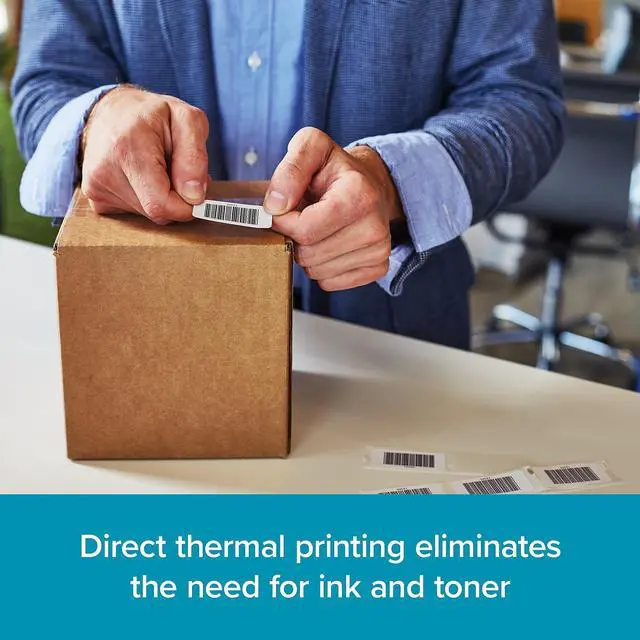 Alt view image 4 of 19 - Dymo Labels LabelWriter 2-1/8"Wx1"H 6 RL/PK White 2050764